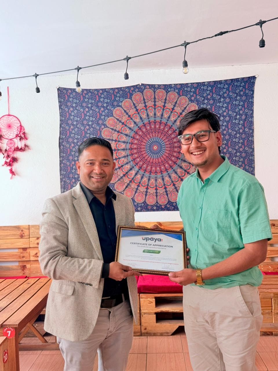 Certification of Appreciation